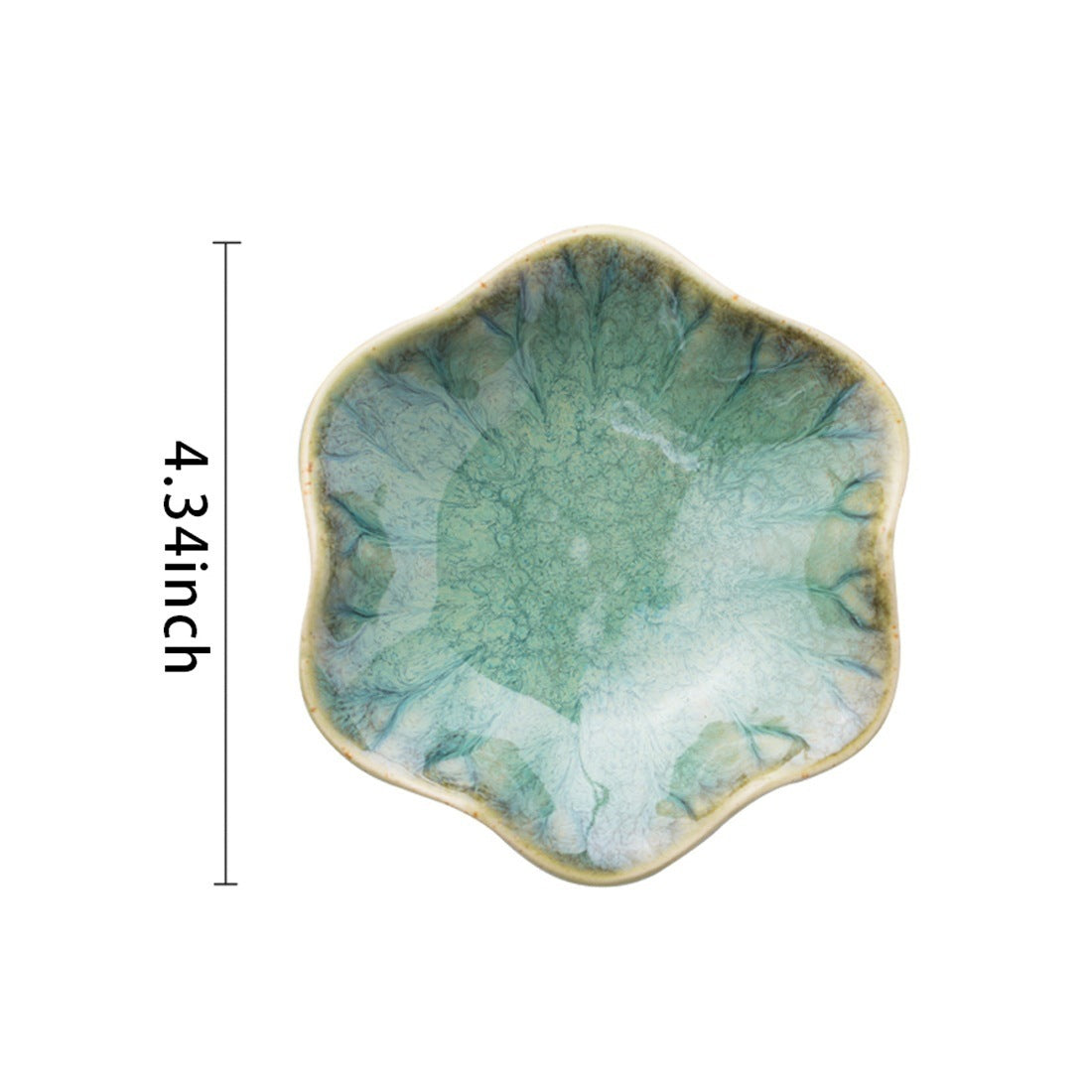 Lotus Ceramic Jewelry Tray