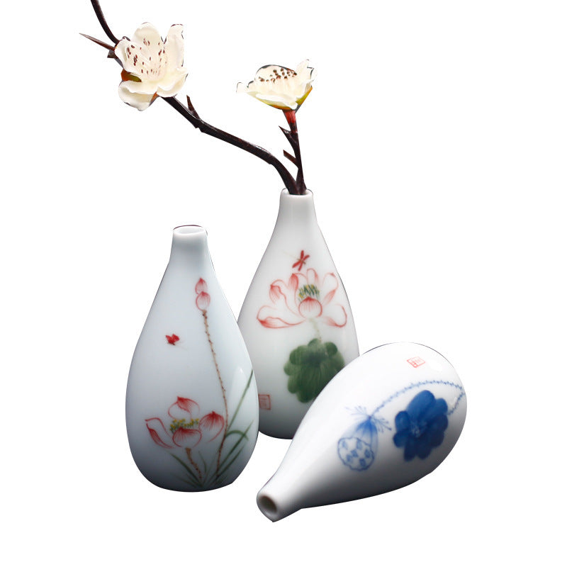 Hand Painted Ceramic Vase