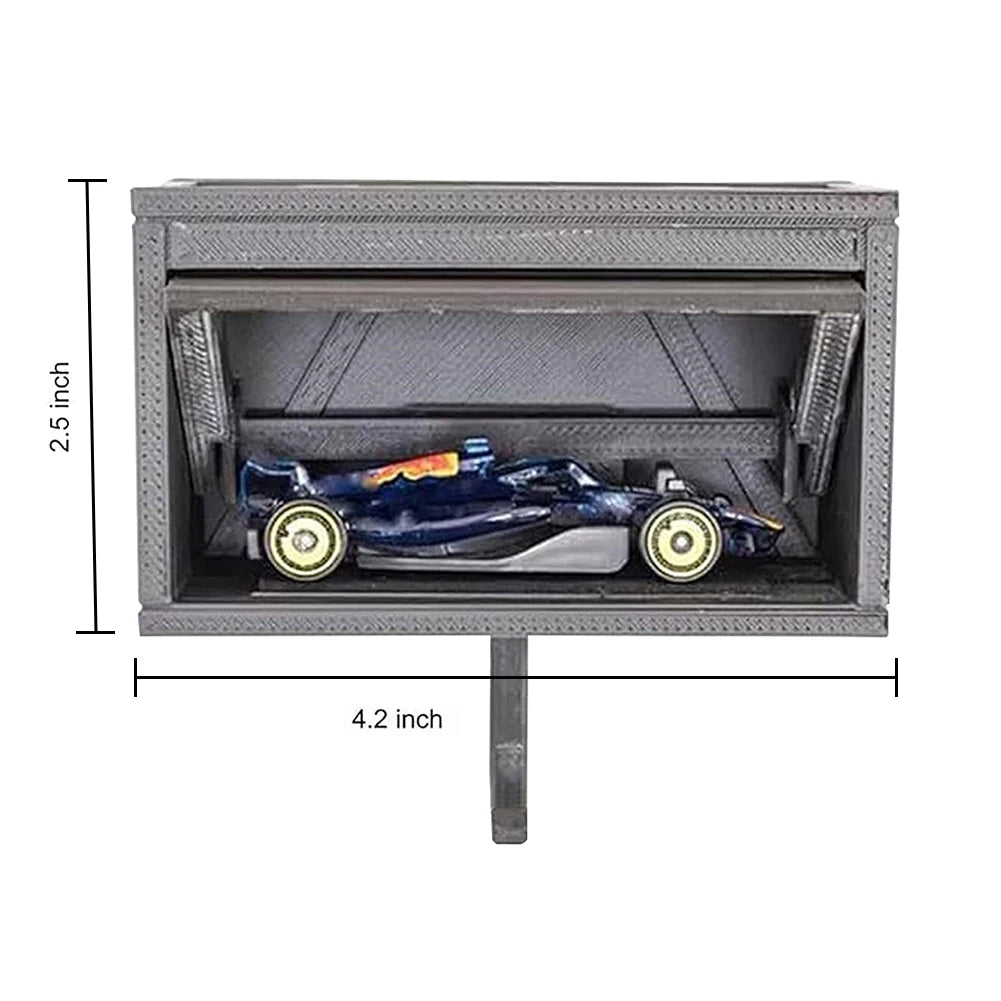 Car Garage Key Holder Front Door Car Key Holder Creative Wall Mount Key Organizer Garage Shaped Key Holder for Entryway