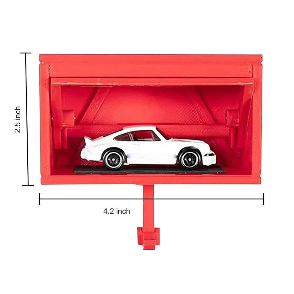 Car Garage Key Holder Front Door Car Key Holder Creative Wall Mount Key Organizer Garage Shaped Key Holder for Entryway
