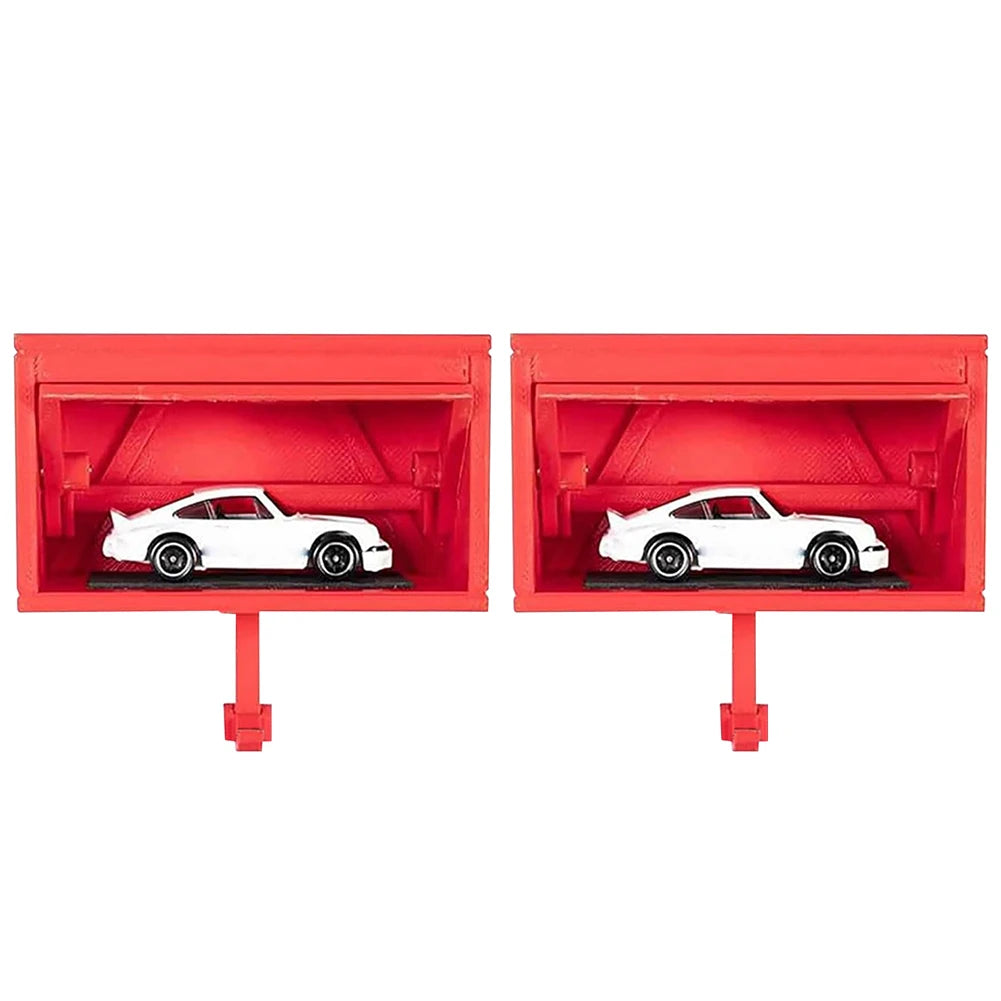 Car Garage Key Holder Front Door Car Key Holder Creative Wall Mount Key Organizer Garage Shaped Key Holder for Entryway