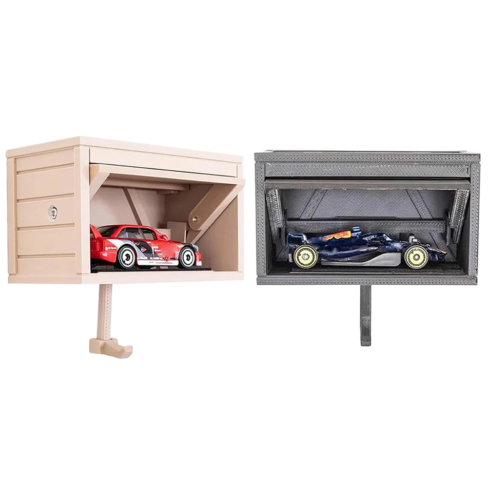 Car Garage Key Holder Front Door Car Key Holder Creative Wall Mount Key Organizer Garage Shaped Key Holder for Entryway